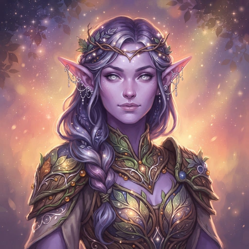 Moon Elf portrait