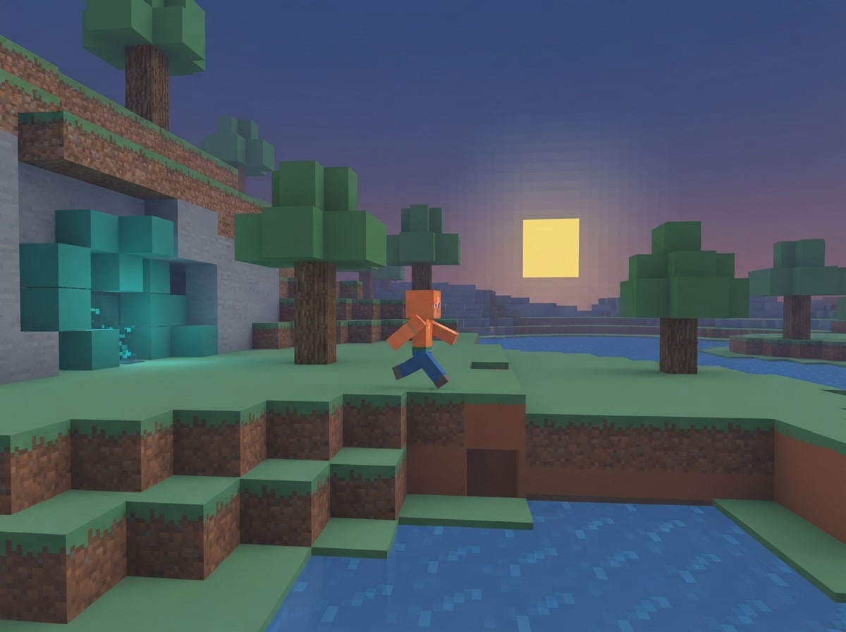 Chunky low-poly