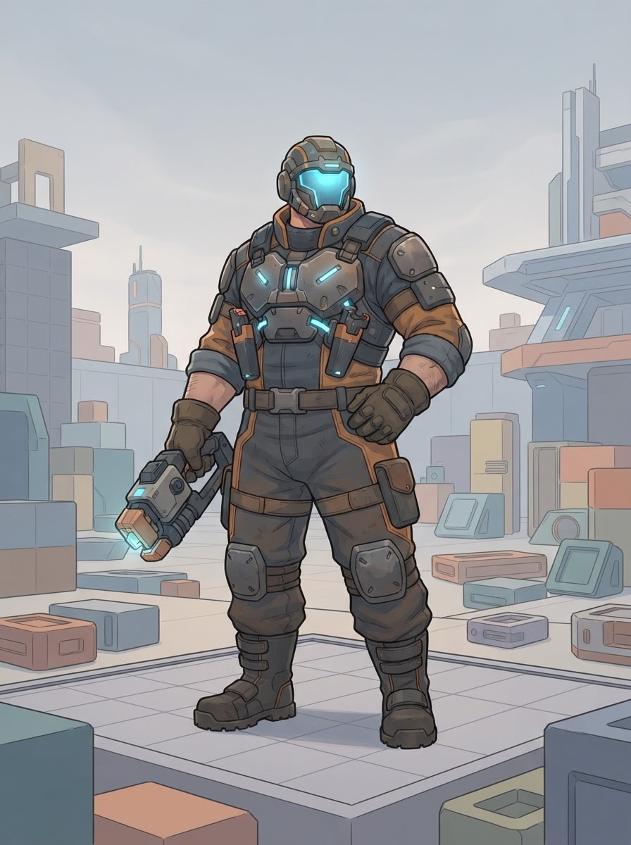 A strong hero