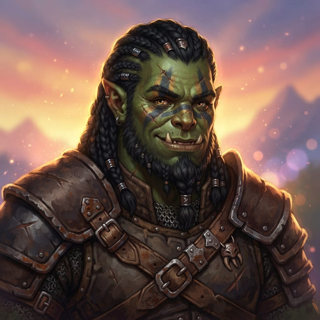 Orc portrait