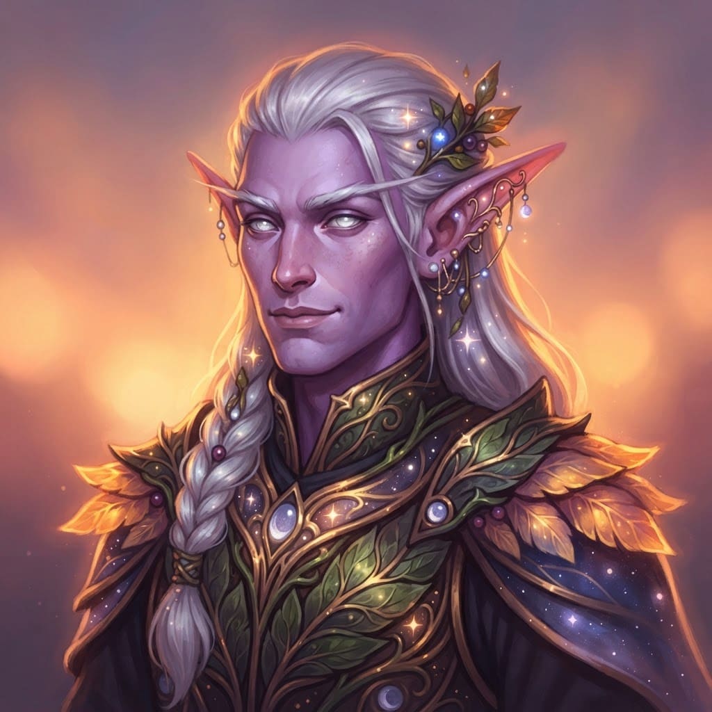 Moon Elf portrait