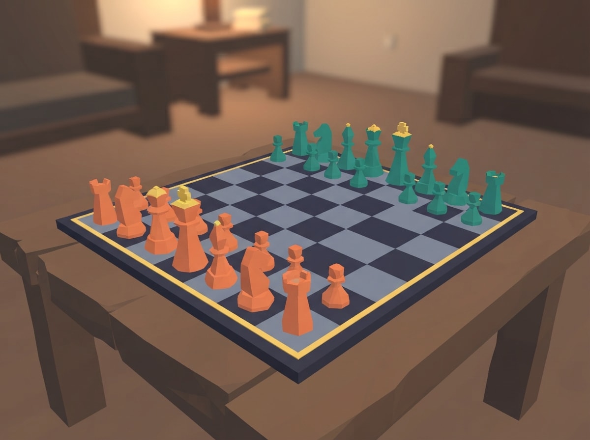 Chunky low-poly