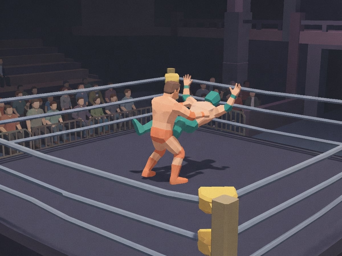 Chunky low-poly