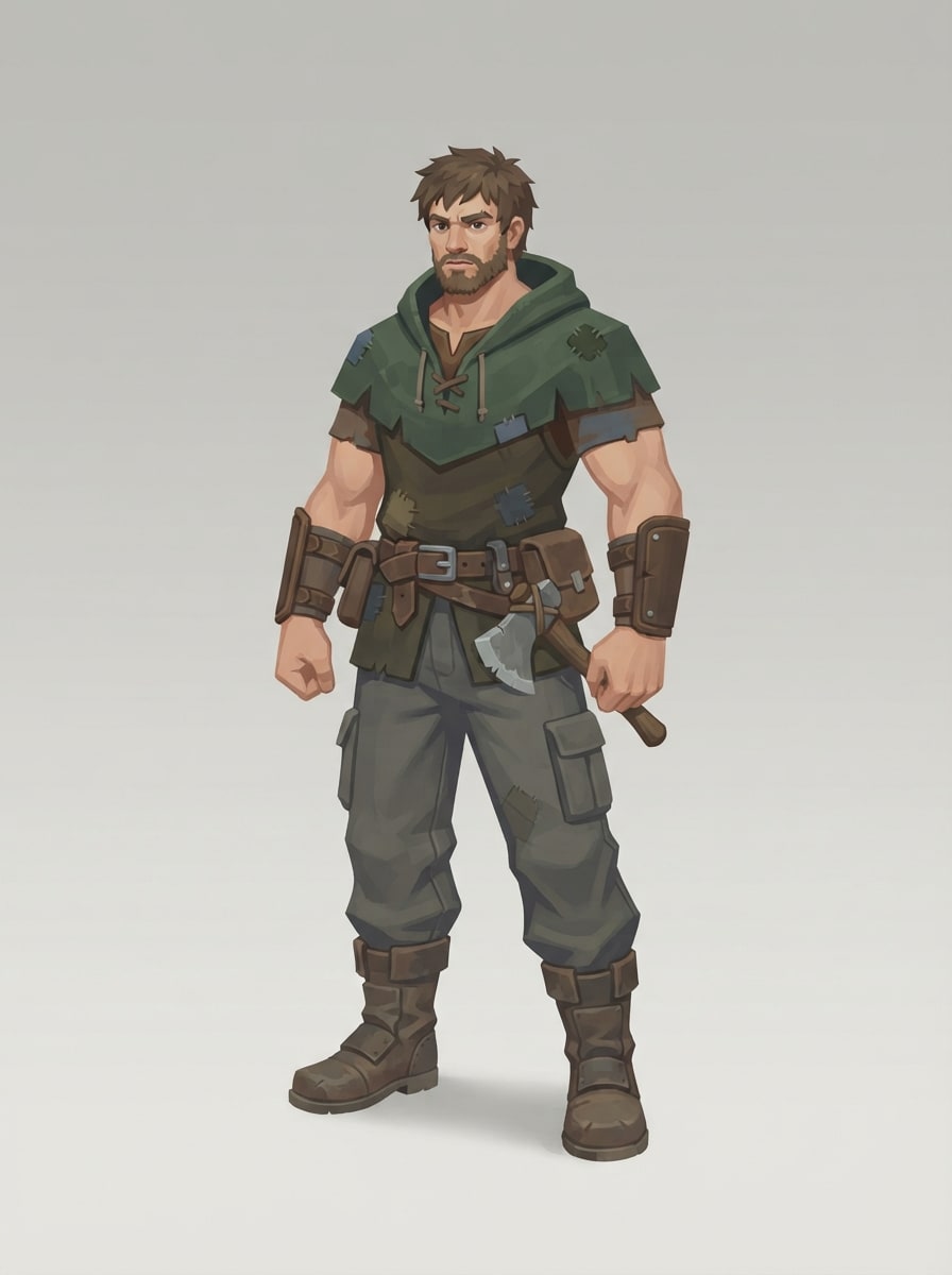 A strong hero