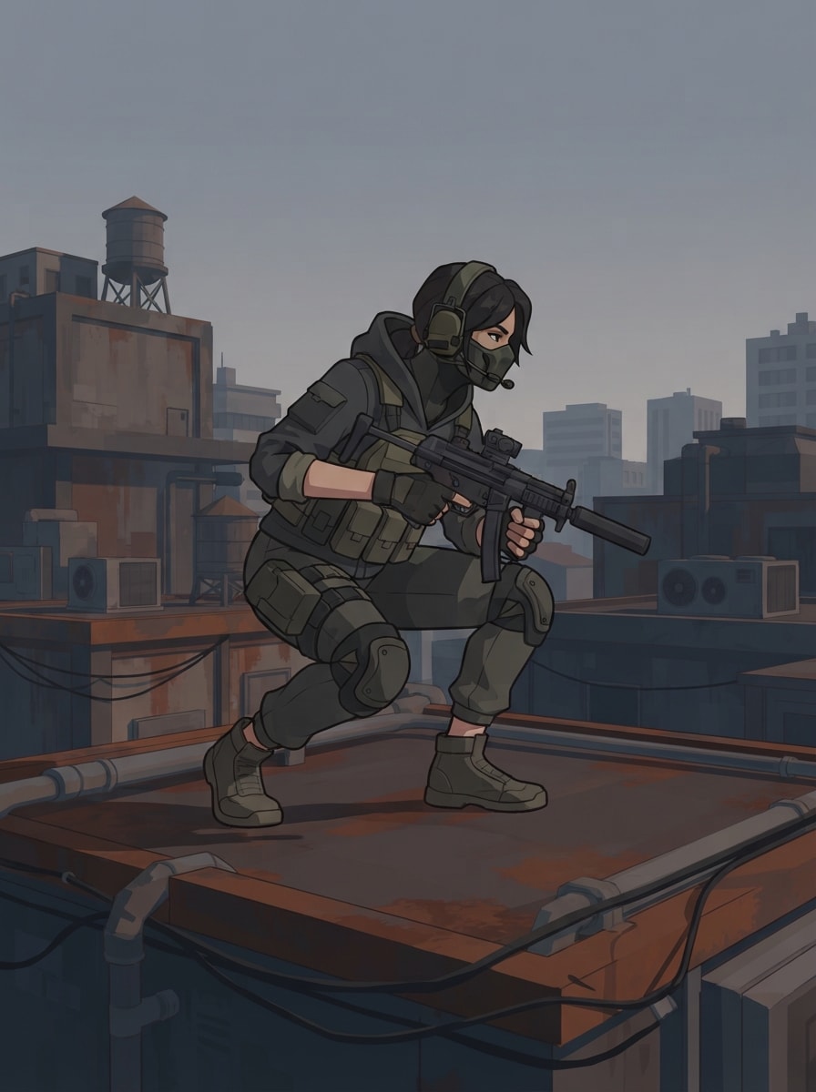A sneaky hero