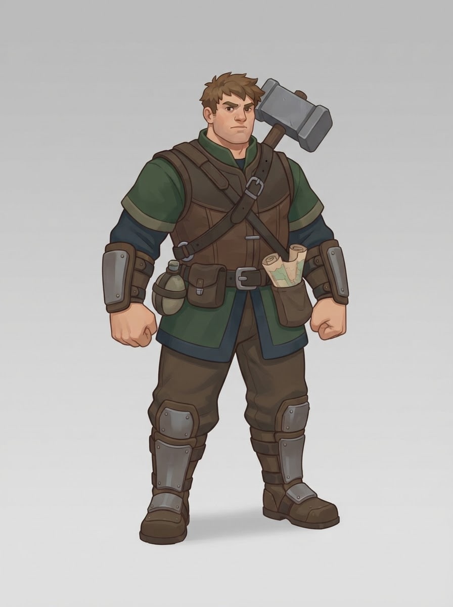 A strong hero