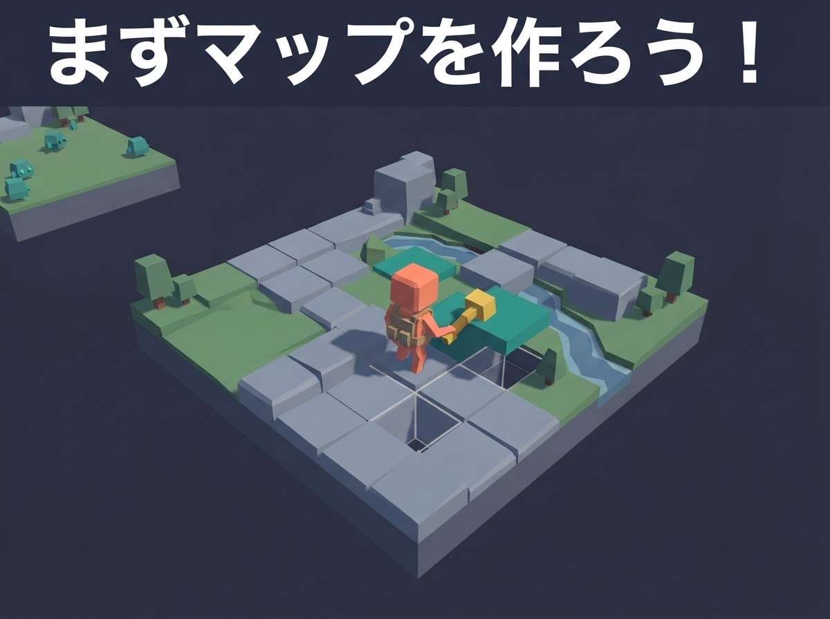 Chunky low-poly