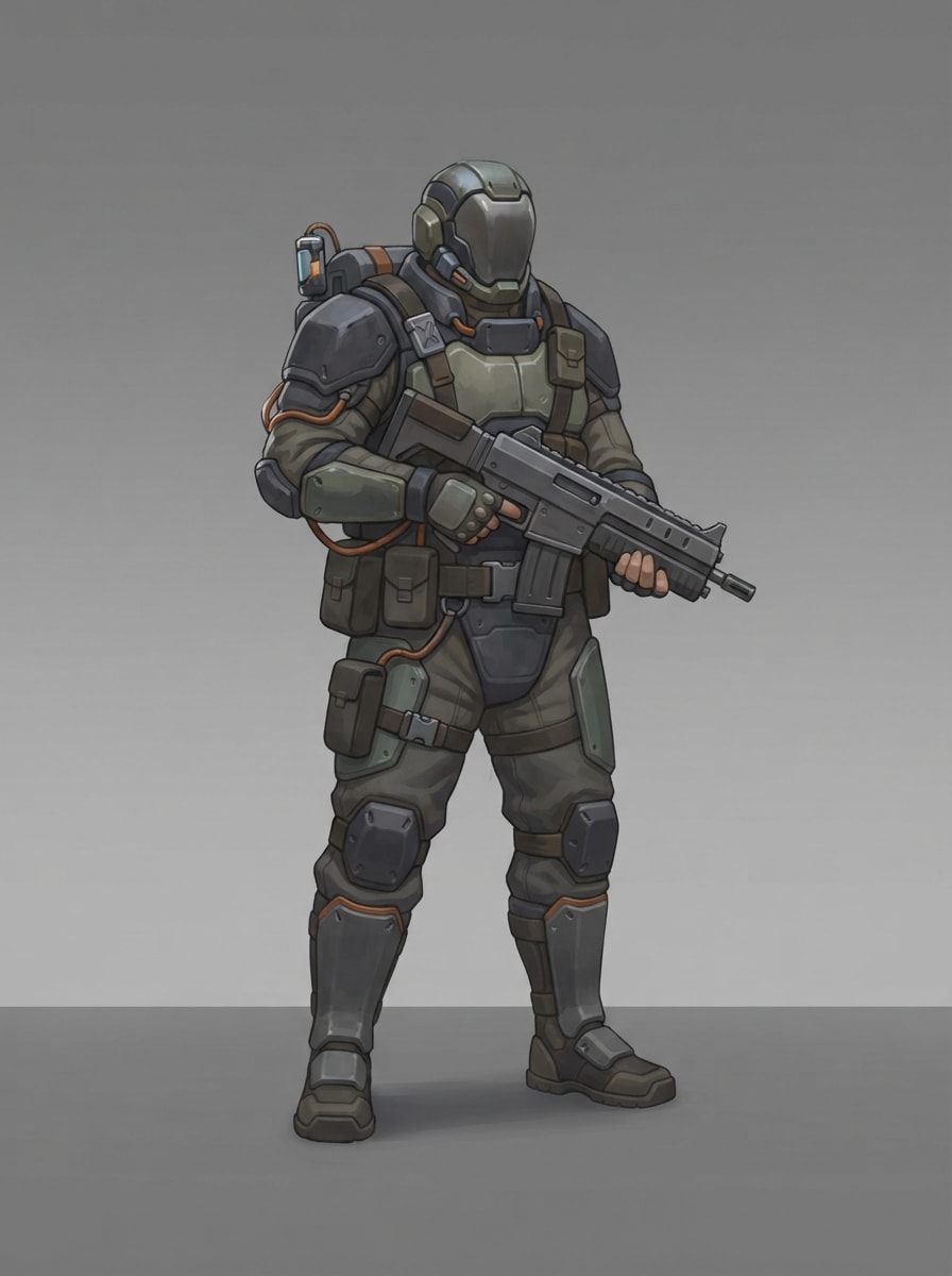 A strong hero