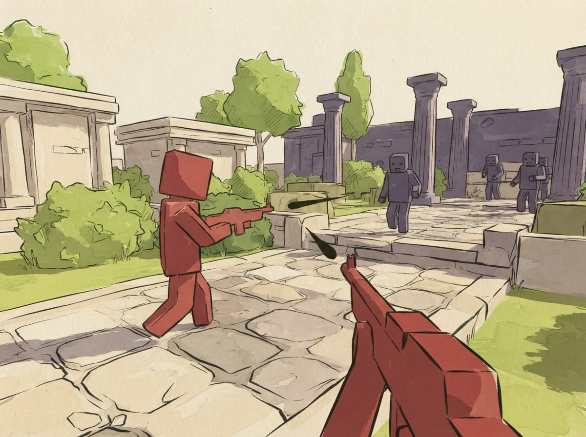 Hand-drawn