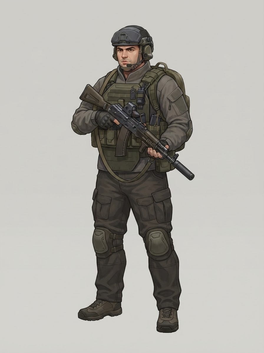 A strong hero