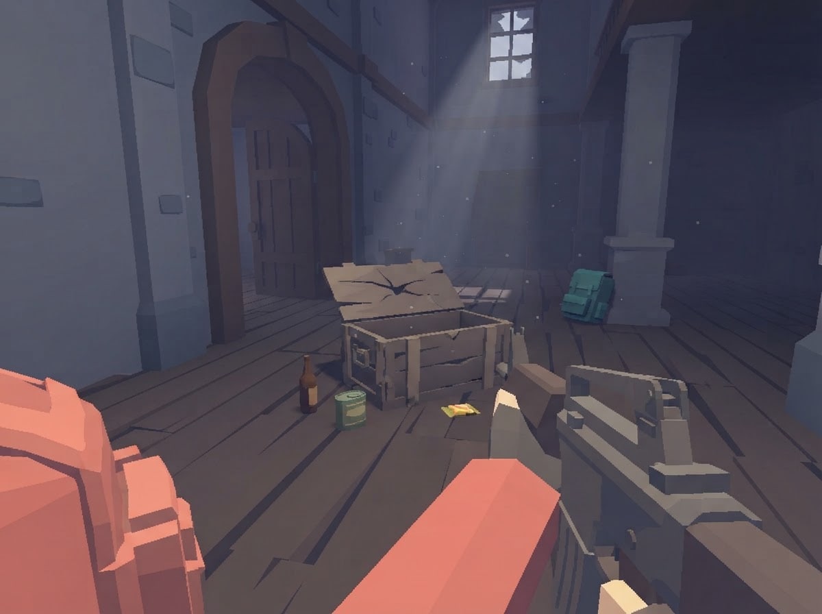 Chunky low-poly