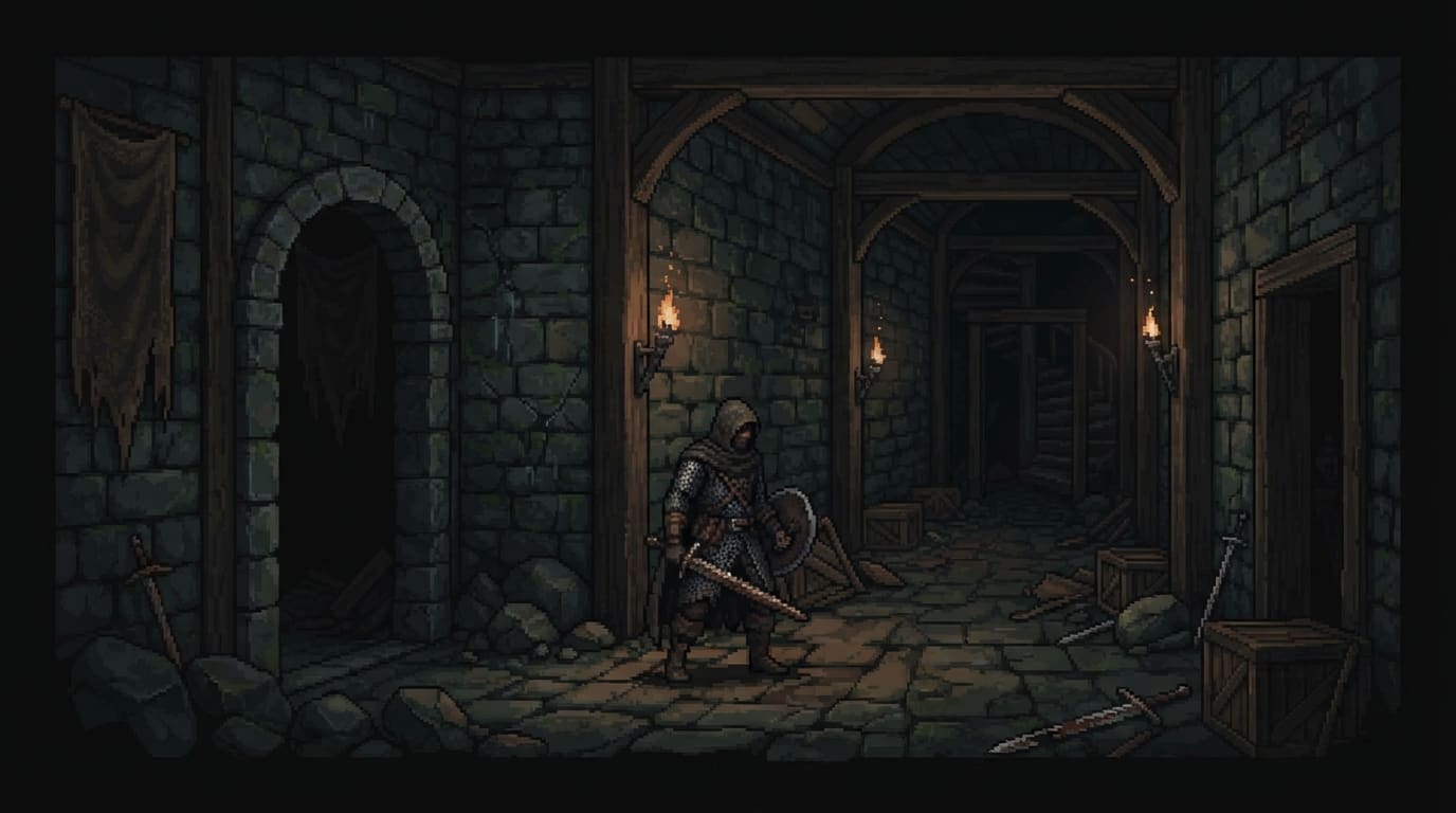 Tight dark halls