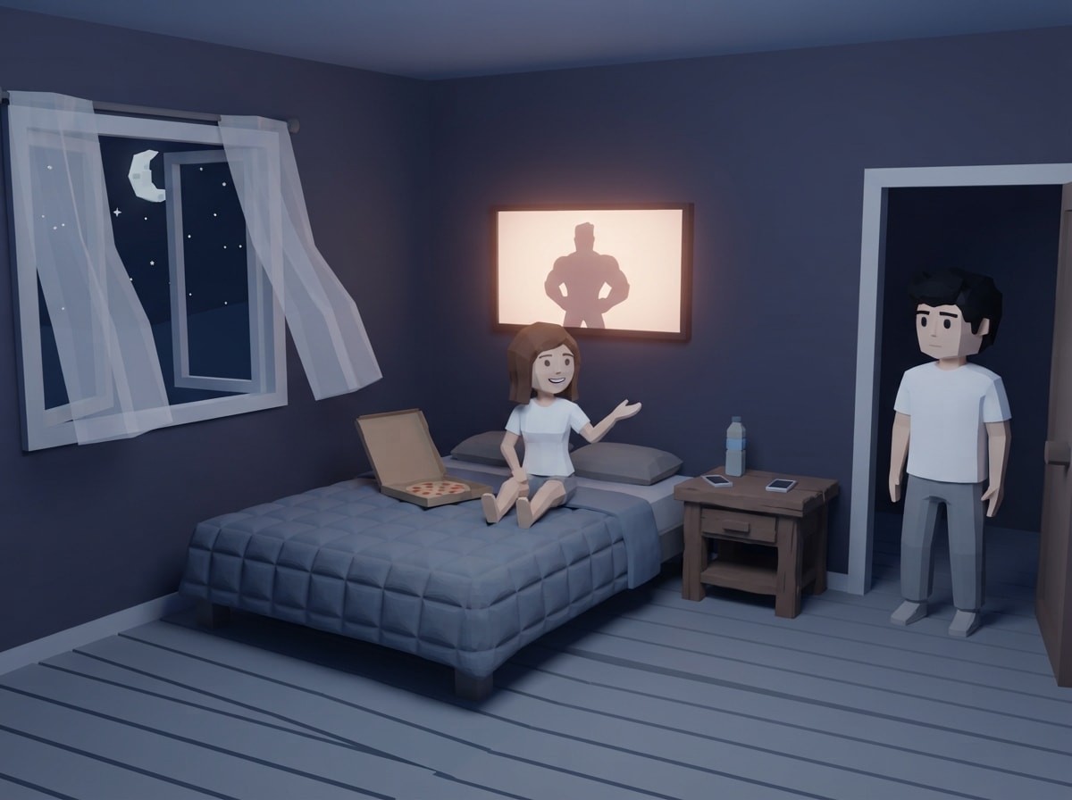 Chunky low-poly
