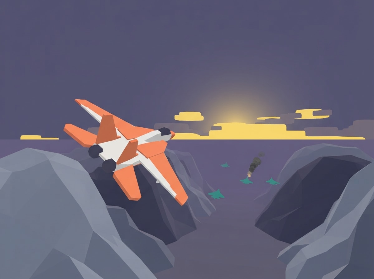 Chunky low-poly