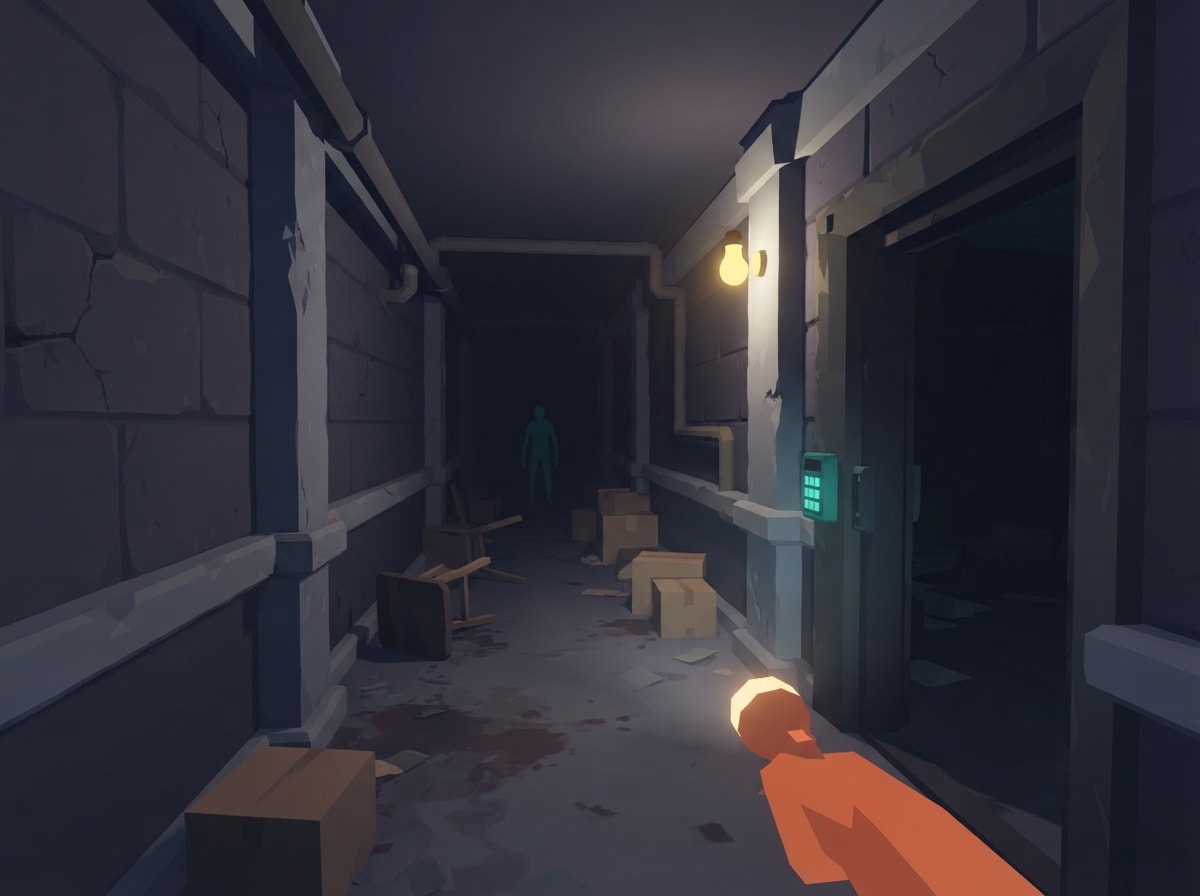 Chunky low-poly