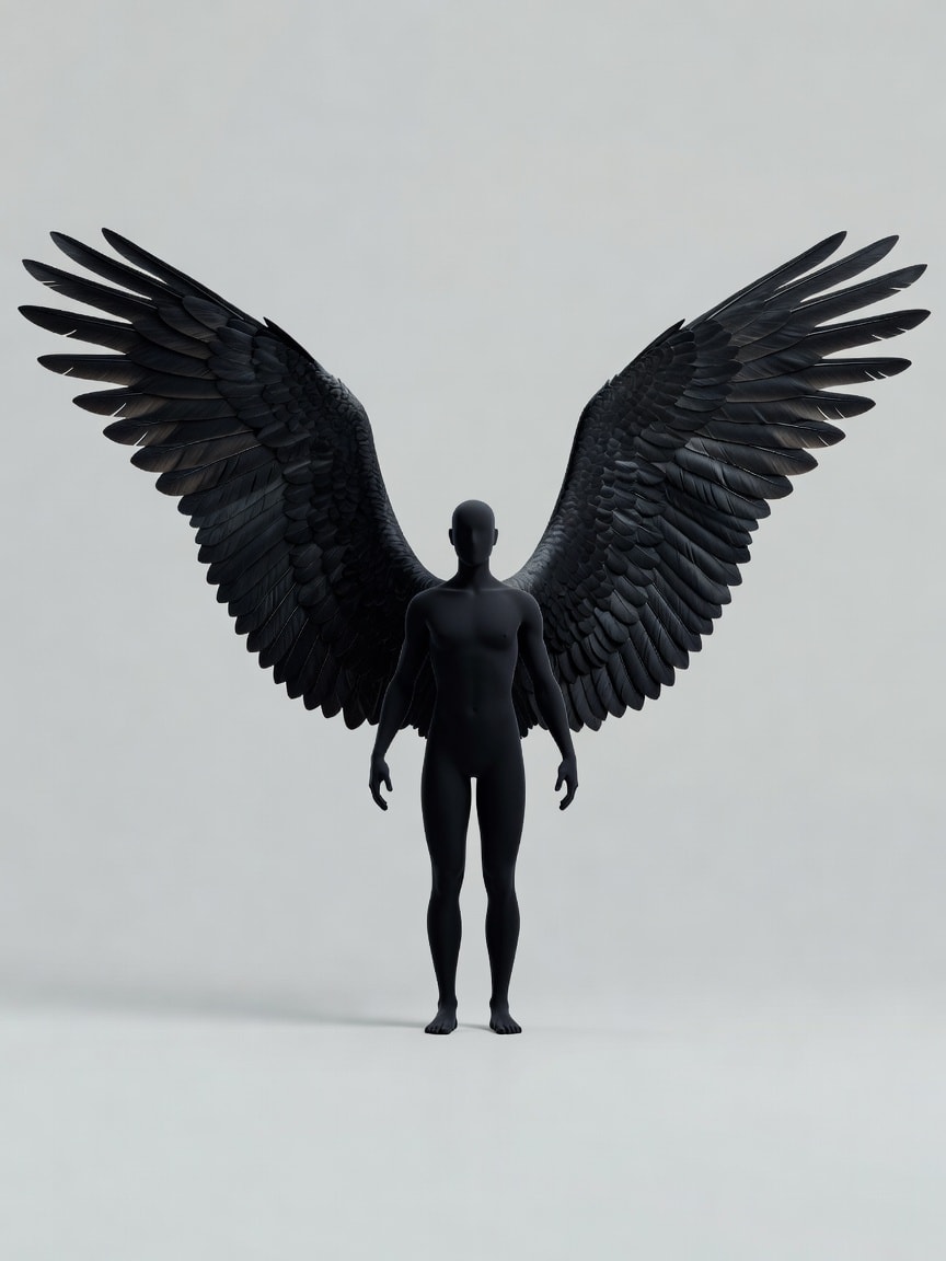 Winged Human Concept