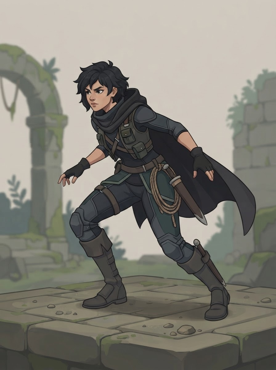 A sneaky hero