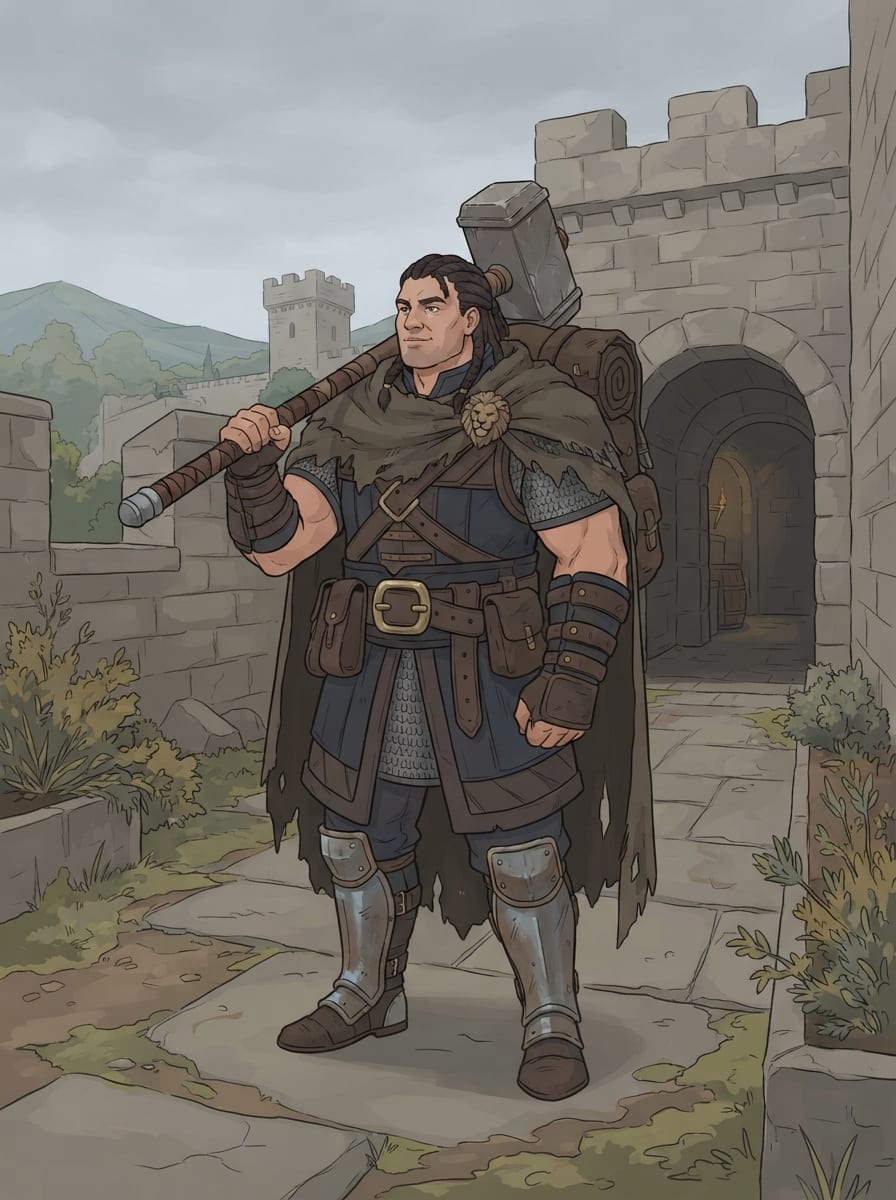 A strong hero