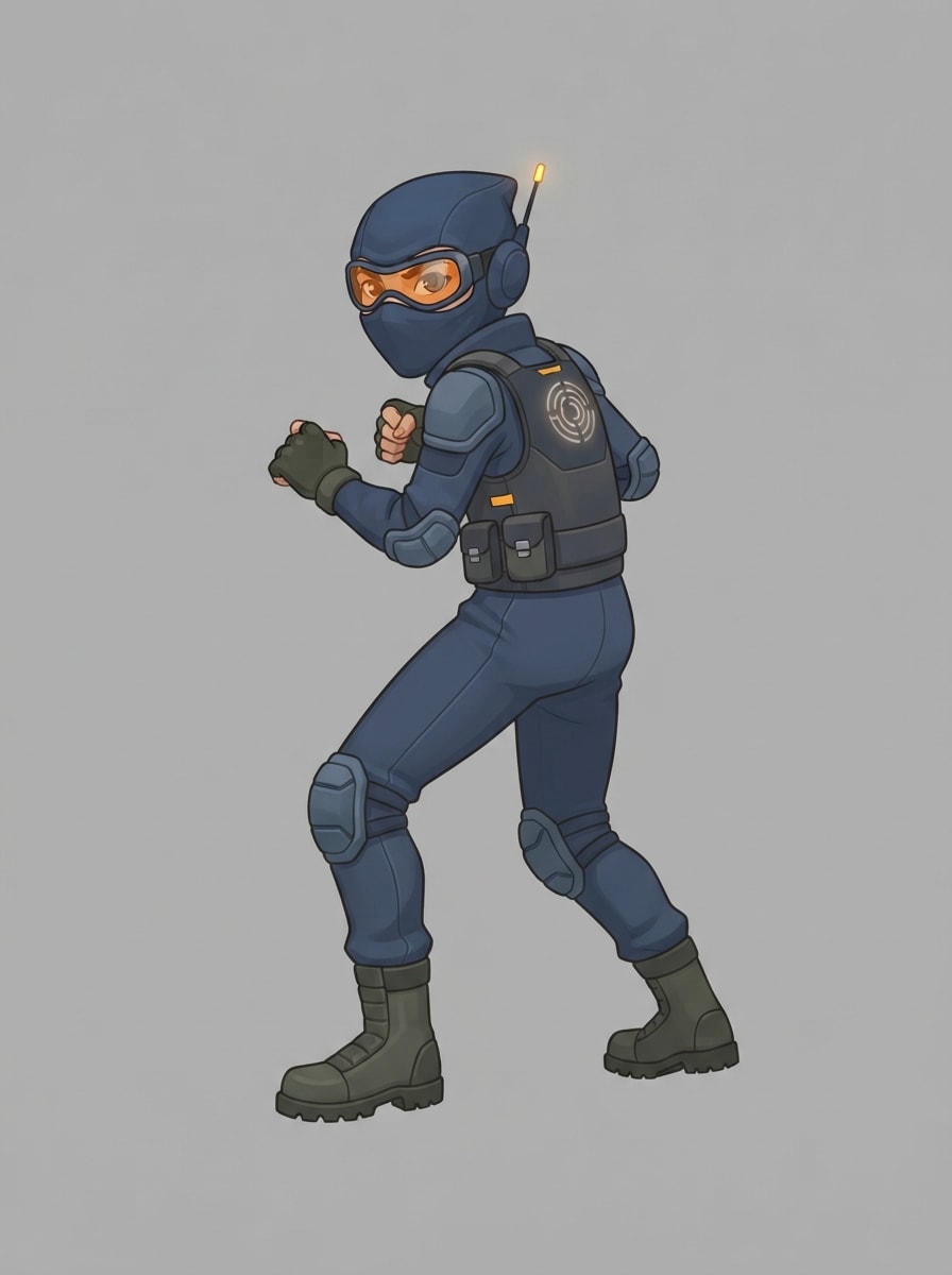 A sneaky hero