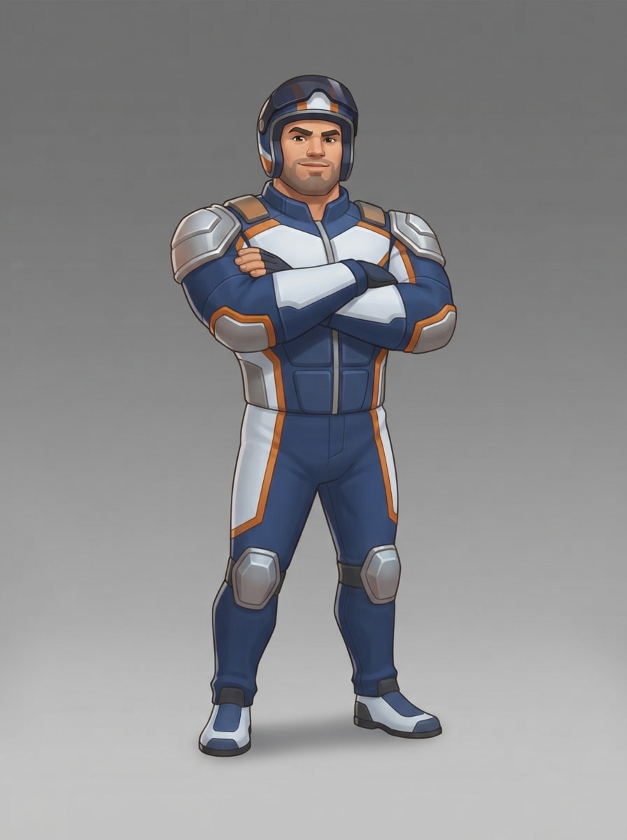 A strong hero