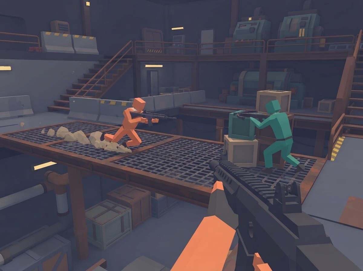 Chunky low-poly
