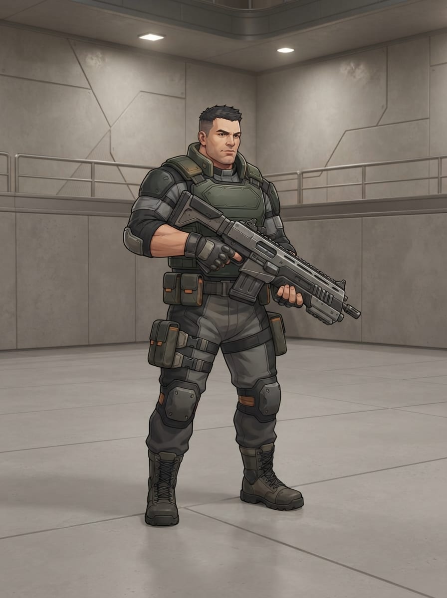 A strong hero