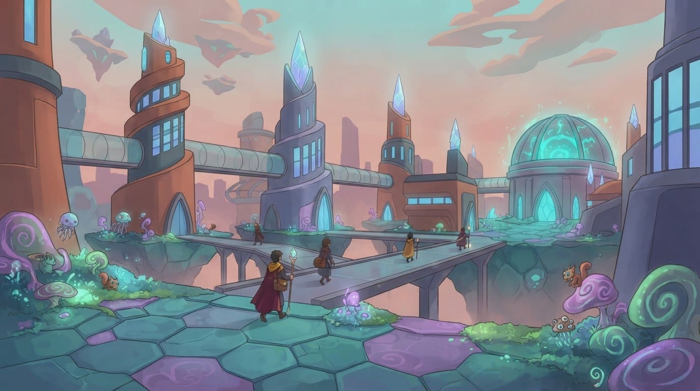 A strange new world