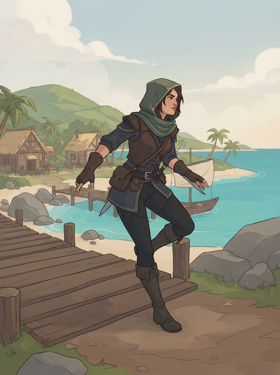 A sneaky hero