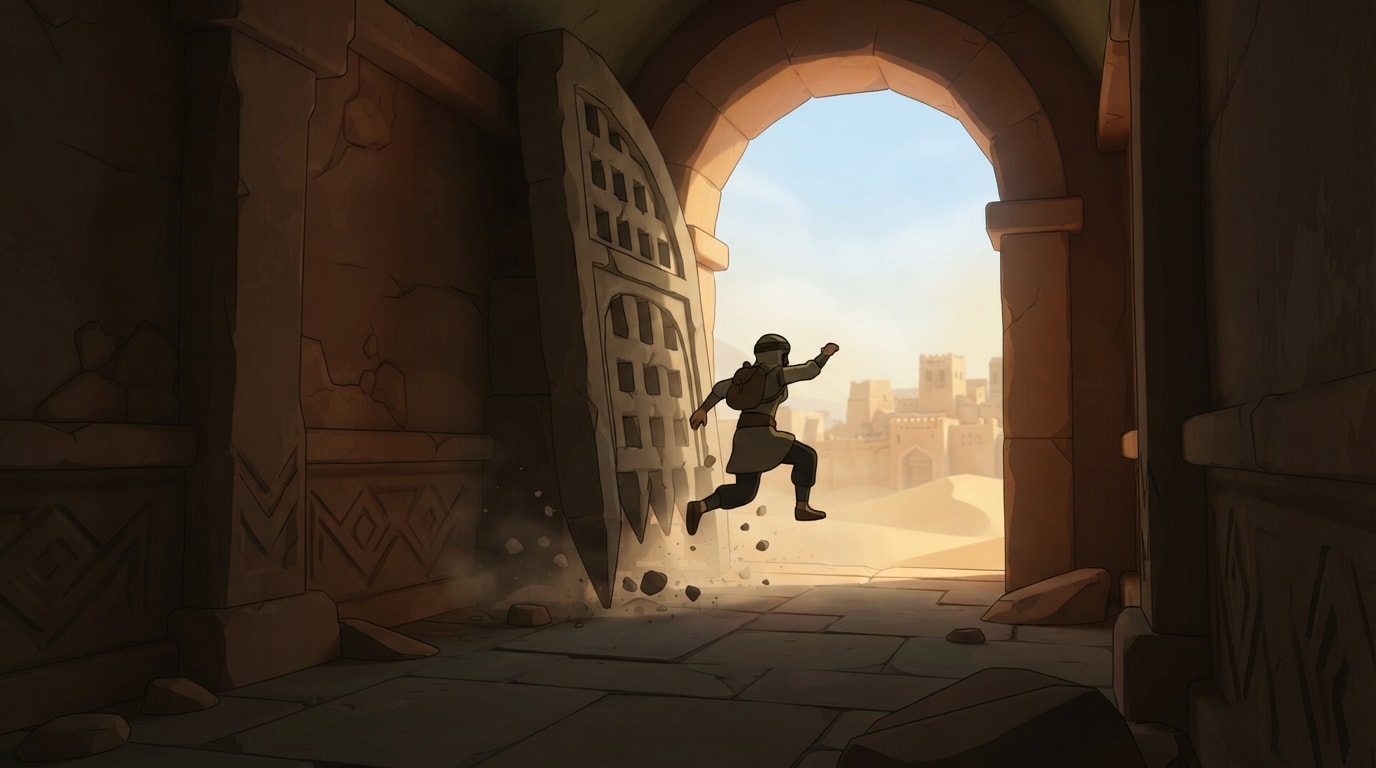 Escape just in time
