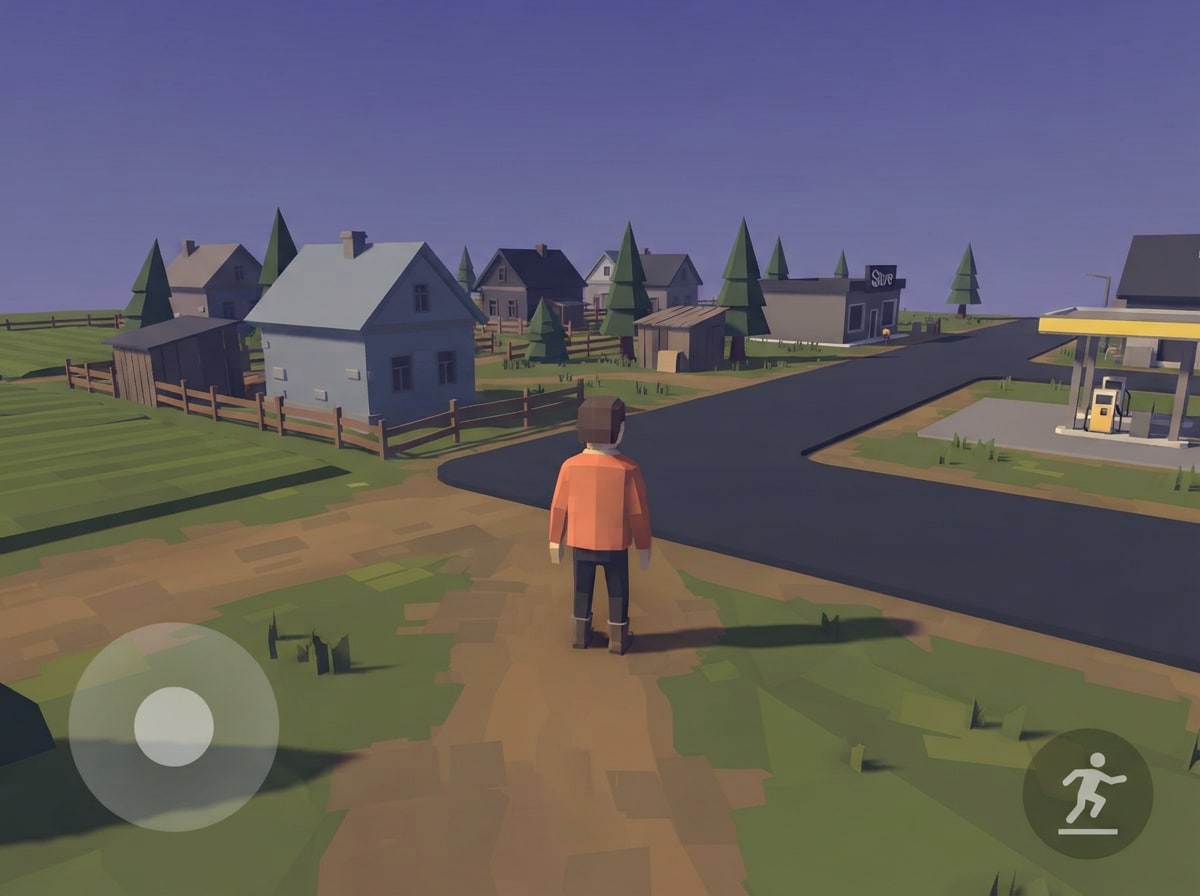 Chunky low-poly
