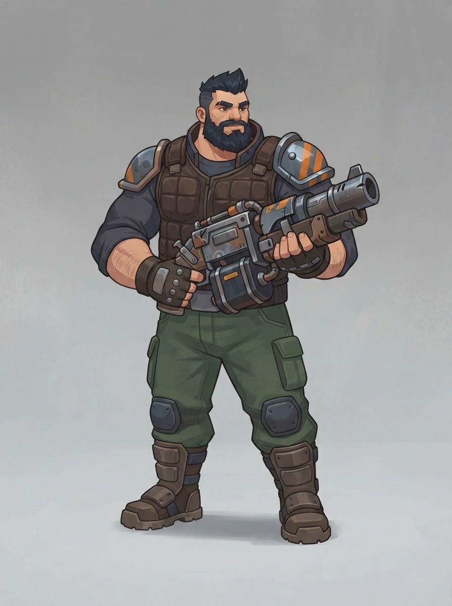 A strong hero