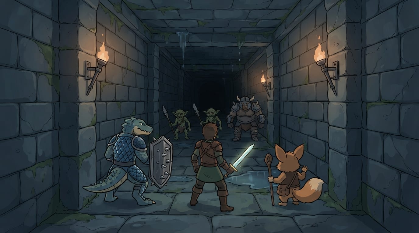Tight dark halls