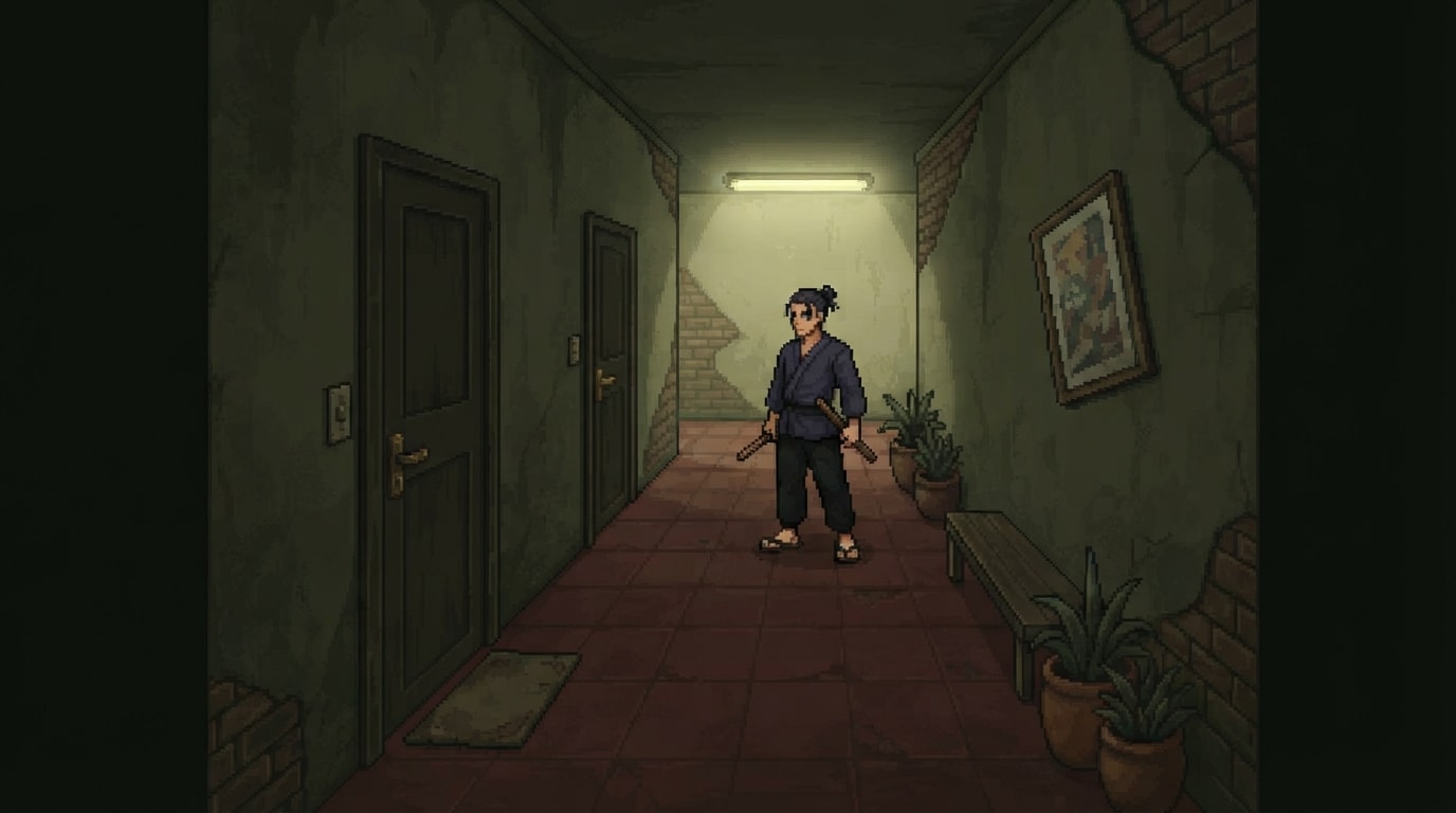 Tight dark halls