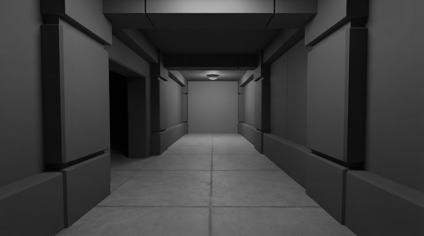 Tight dark halls