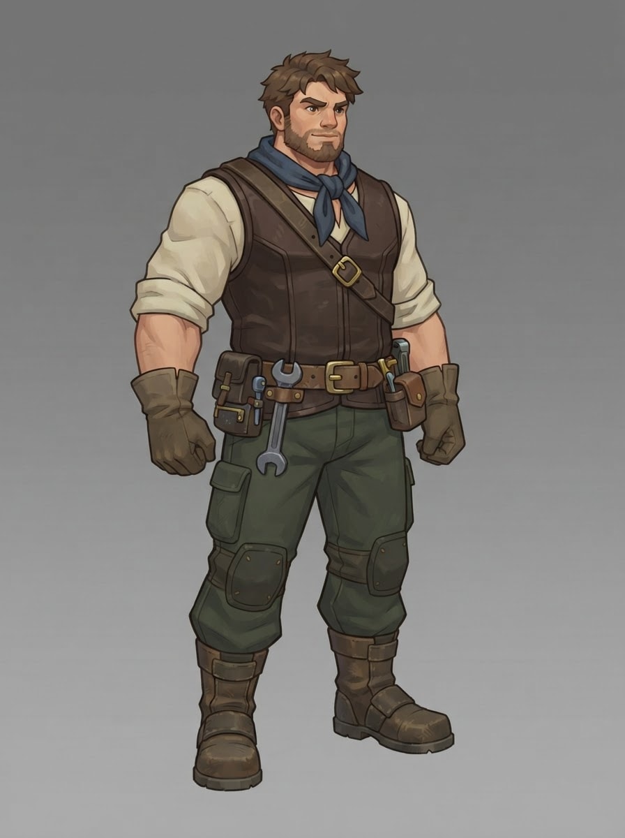A strong hero