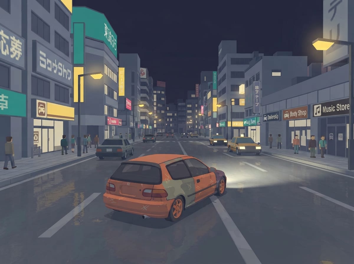 Chunky low-poly