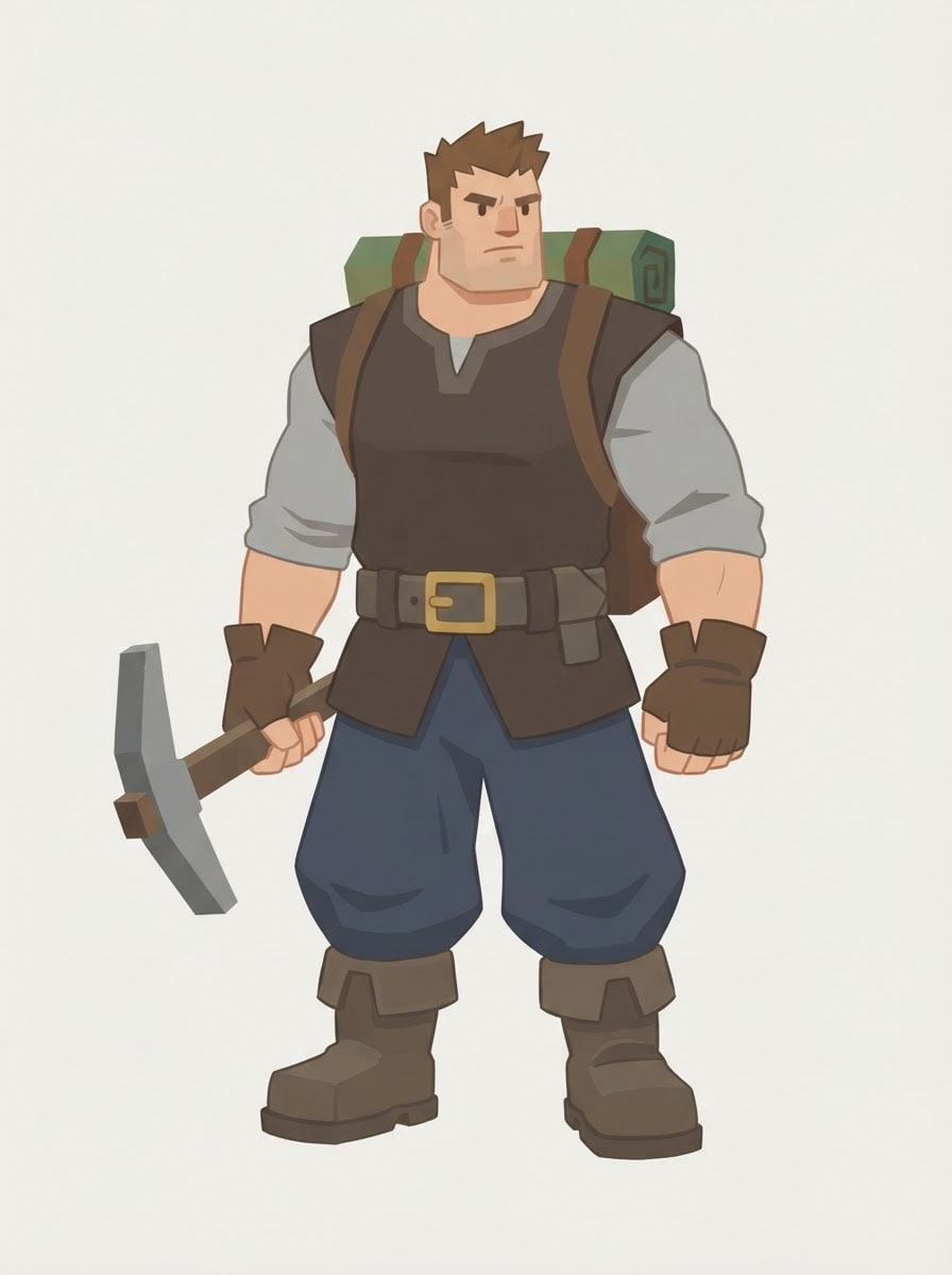 A strong hero