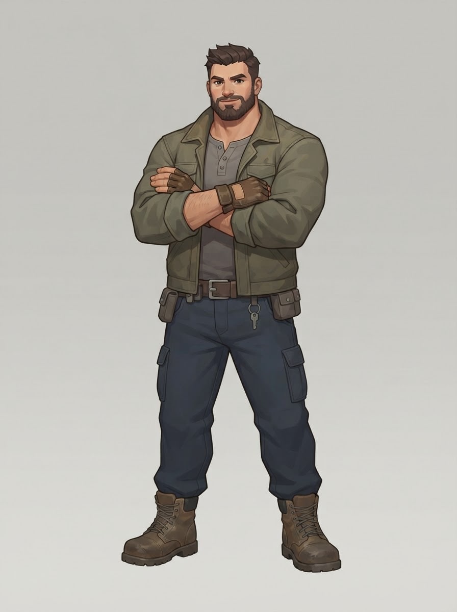 A strong hero