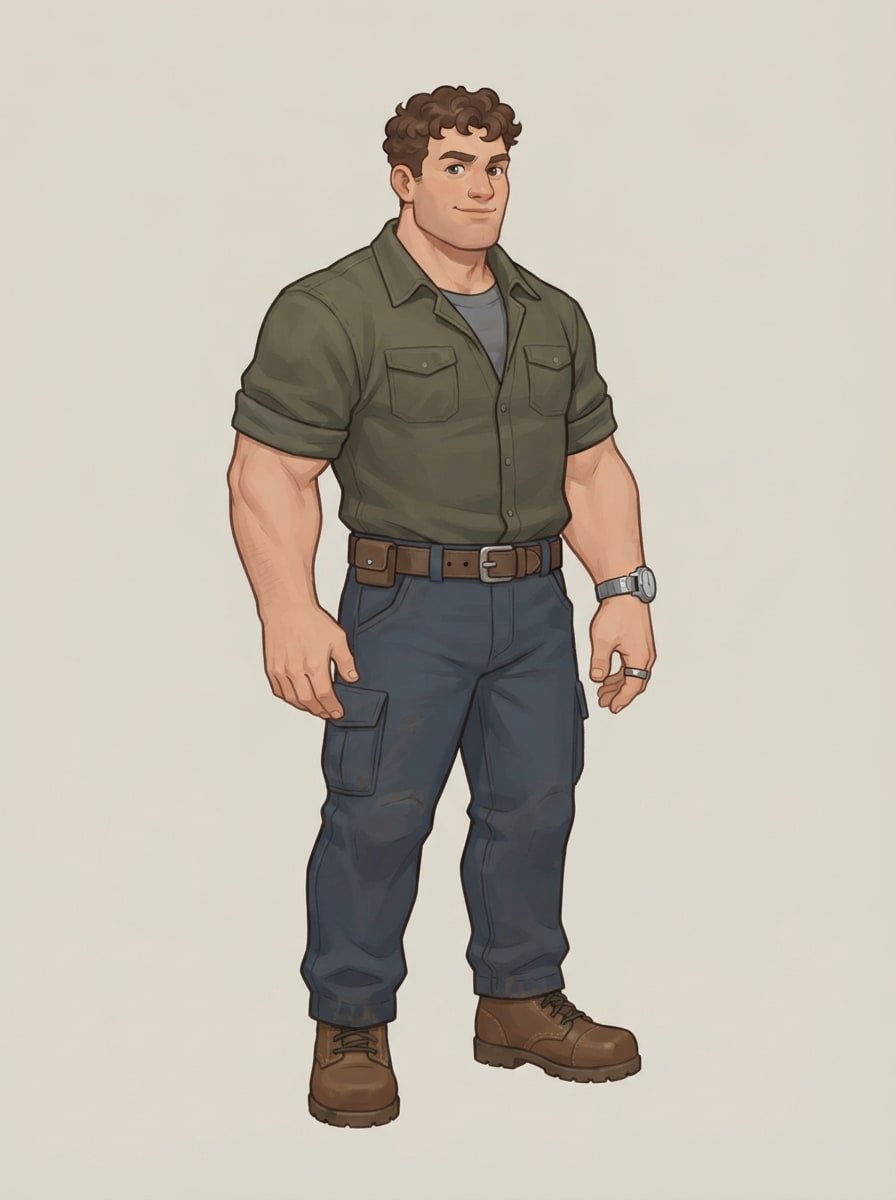A strong hero