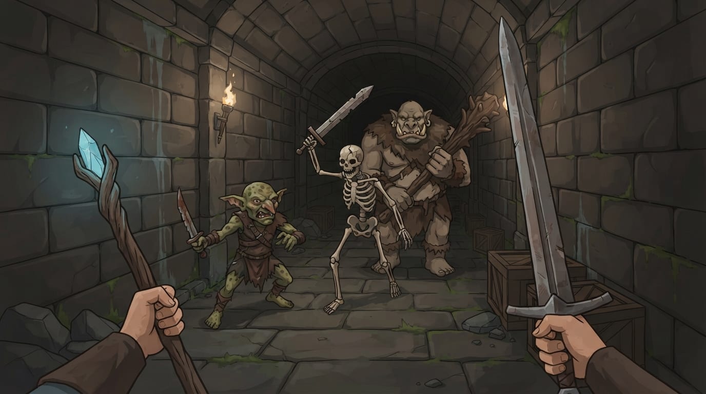 Tight dark halls