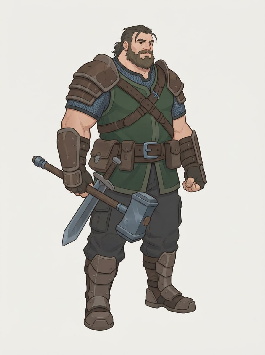 A strong hero