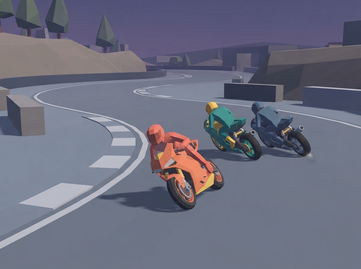 Chunky low-poly