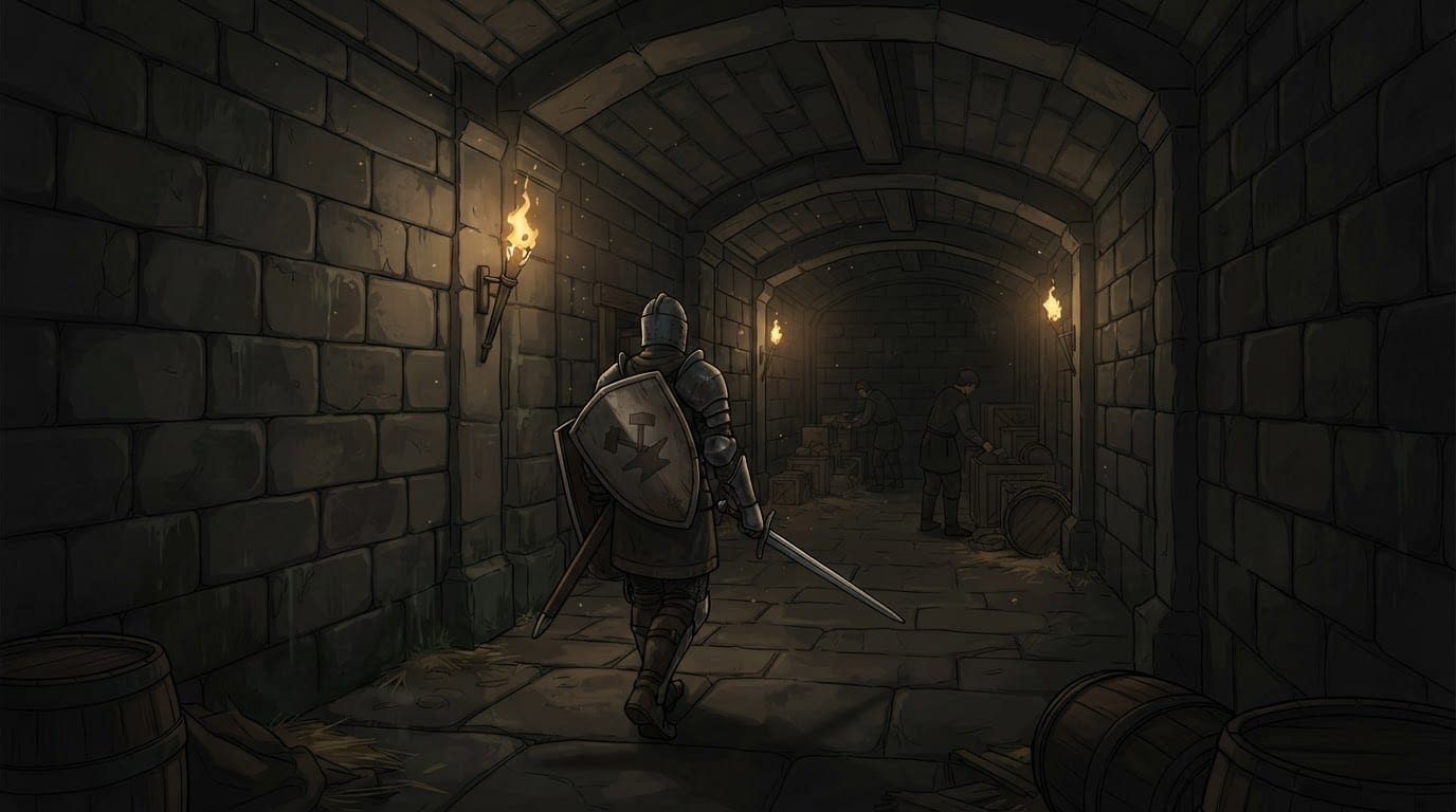Tight dark halls