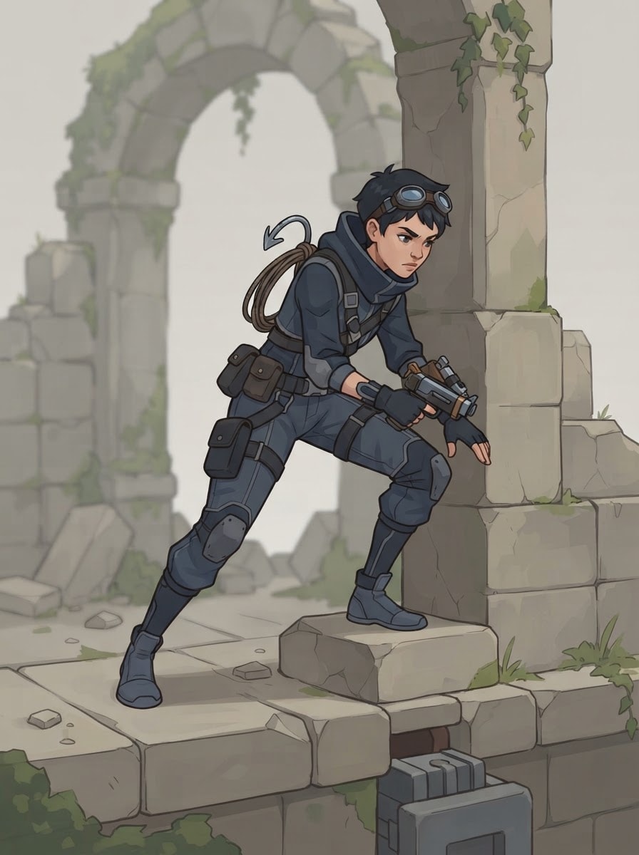 A sneaky hero