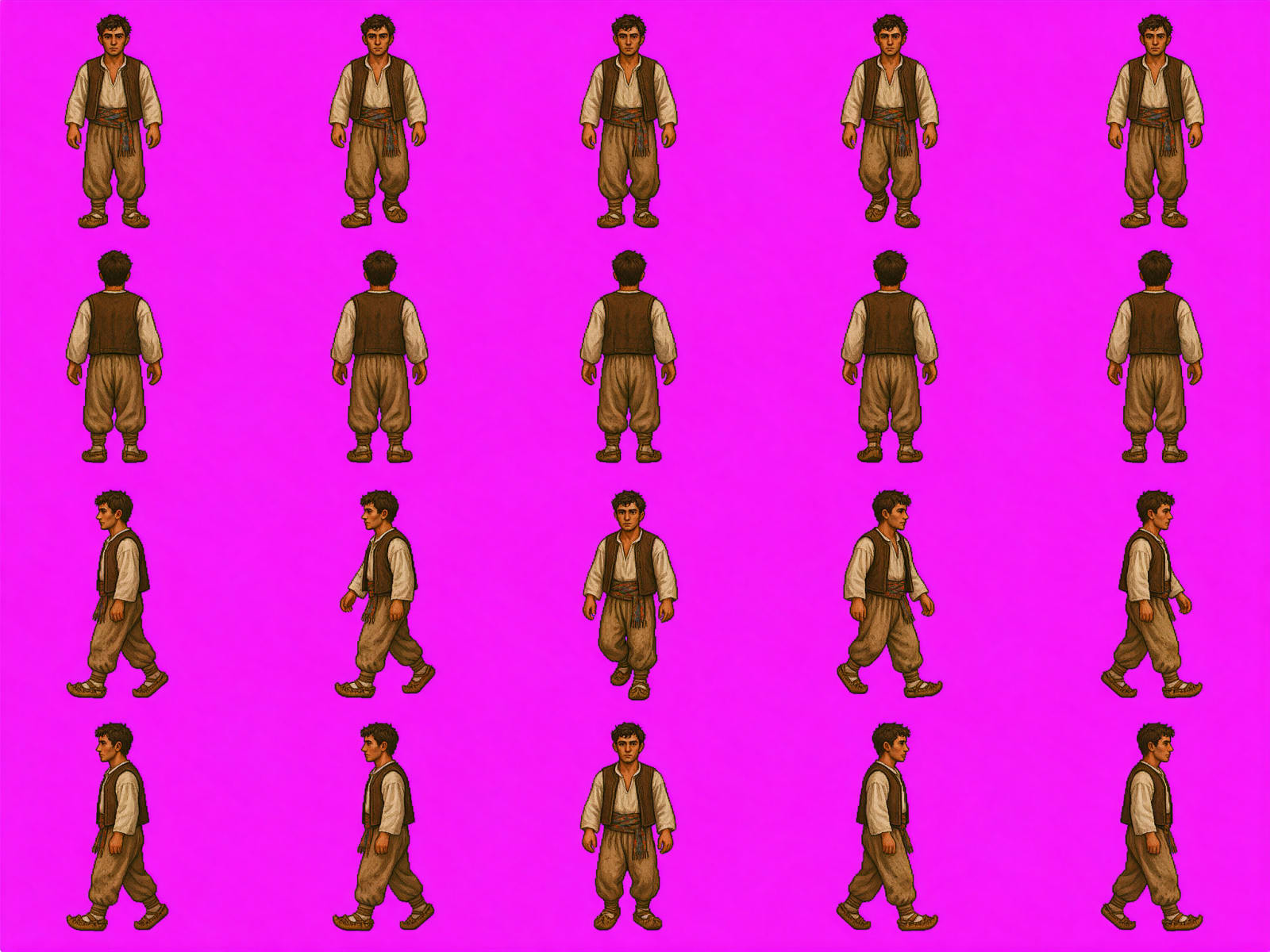Gheorghe Sprite Sheet
