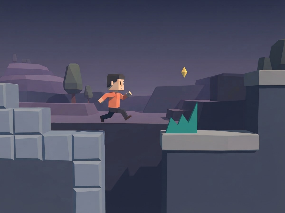 Chunky low-poly