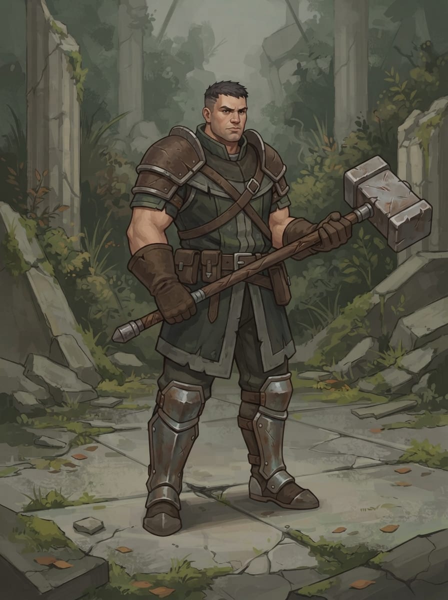 A strong hero