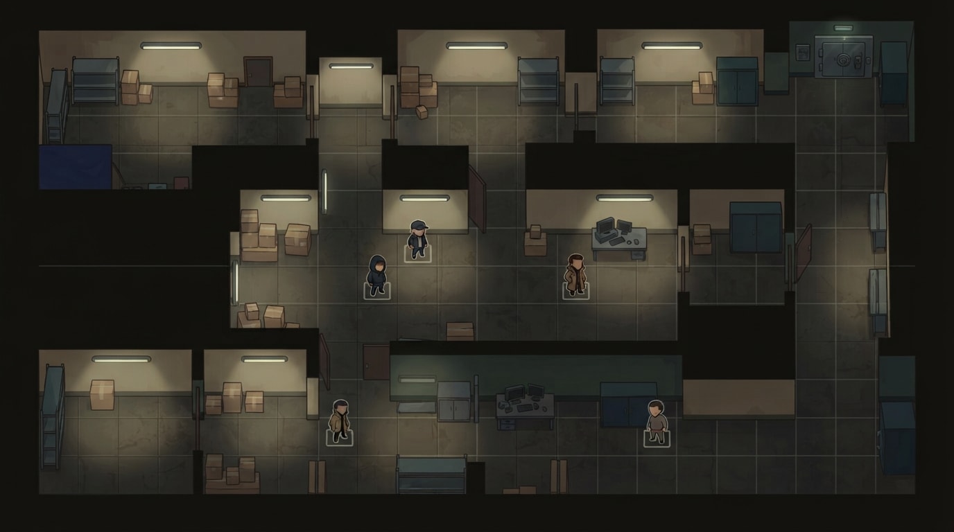 Tight dark halls