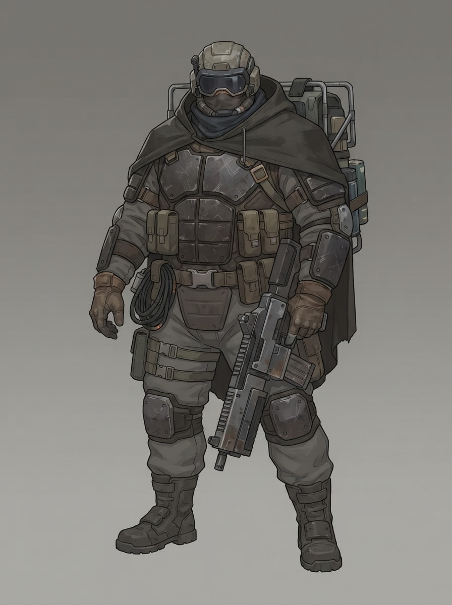 A strong hero