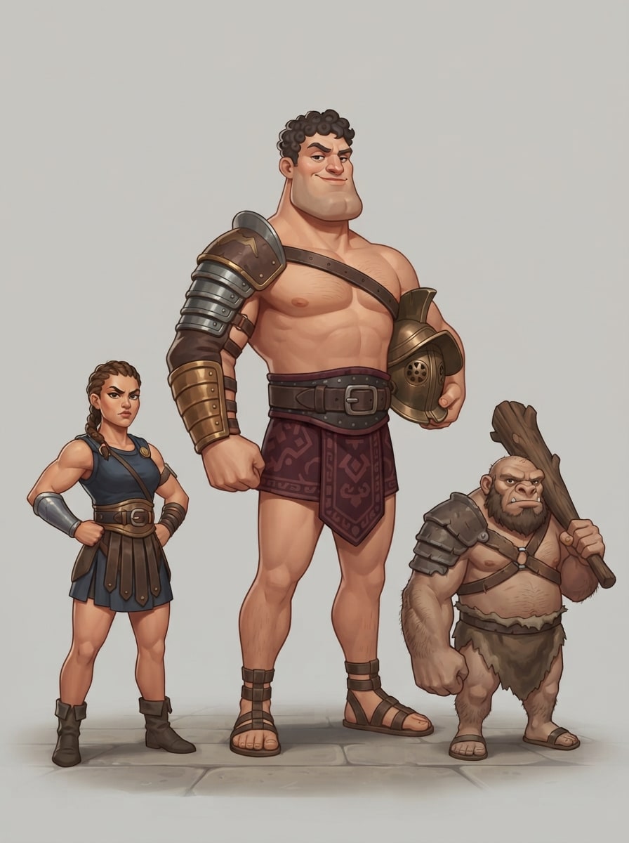 A strong hero